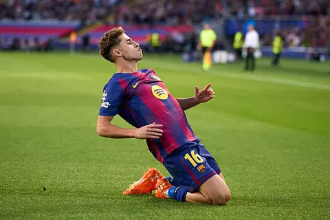 الحلم تحقق.. ماذا قال فيرمين لوبيز عن أول هاتريك له مع برشلونة؟